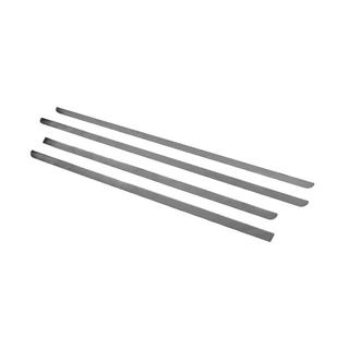 Moulures de Vitre Chrome Noir (4 pcs, Inox) photo 4
