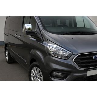Coques de Rétroviseurs Gris Mat (2 pcs, Plastique) Ford Custom 2013-2022 photo 1