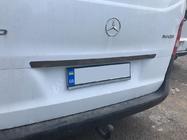 Mercedes Vito/V-class W447 2014- Baguette de coffre au-dessus de la plaque BlackChrome (inox) photo 2