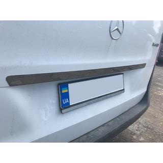 Baguette de coffre au-dessus de la plaque BlackChrome (inox) Mercedes Vito/V-class W447 2014- photo 4