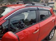Opel Mokka 2012-2021 Déflecteurs de vitres avec moulure chromée (4 pcs, Niken) photo 3