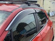 Opel Mokka 2012-2021 Déflecteurs de vitres avec moulure chromée (4 pcs, Niken) photo 5