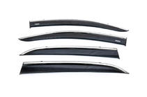 Opel Mokka 2012-2021 Déflecteurs de vitres avec moulure chromée (4 pcs, Niken) photo 7