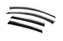 Opel Antara 2006-2017 Déflecteurs de vitres avec moulure chromée (4 pcs, Niken) photo 7