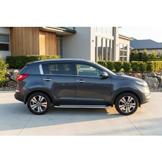 Marchepieds Latéraux Maydos V2 (2 pcs, Aluminium & Inox) Kia Sportage 2010-2015 photo 1