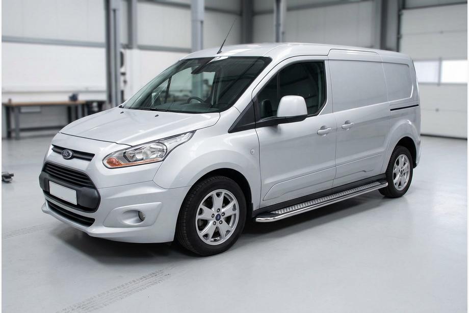 Ford Connect 2014-2021 Marchepieds Latéraux Maydos V2 (2 pcs, Aluminium & Inox) Image