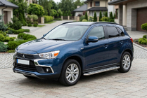 Mitsubishi ASX 2010-2023 Marchepieds Latéraux Maydos V2 (2 pcs, Aluminium & Inox) photo 1