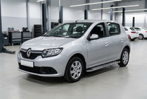 Dacia Sandero 2013-2020 Marchepieds Latéraux Maydos V2 (2 pcs, Aluminium & Inox) photo 1