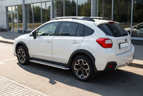 Subaru XV 2011-2017 Marchepieds Latéraux Maydos V2 (2 pcs, Aluminium & Inox) photo 1