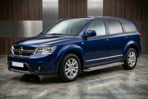 Dodge Journey 2008-2020 Marchepieds Latéraux Maydos V2 (2 pcs, Aluminium & Inox) photo 1