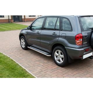 Marchepieds Latéraux Maydos V2 (2 pcs, Aluminium & Inox) Toyota Rav 4 2001-2005 photo 1