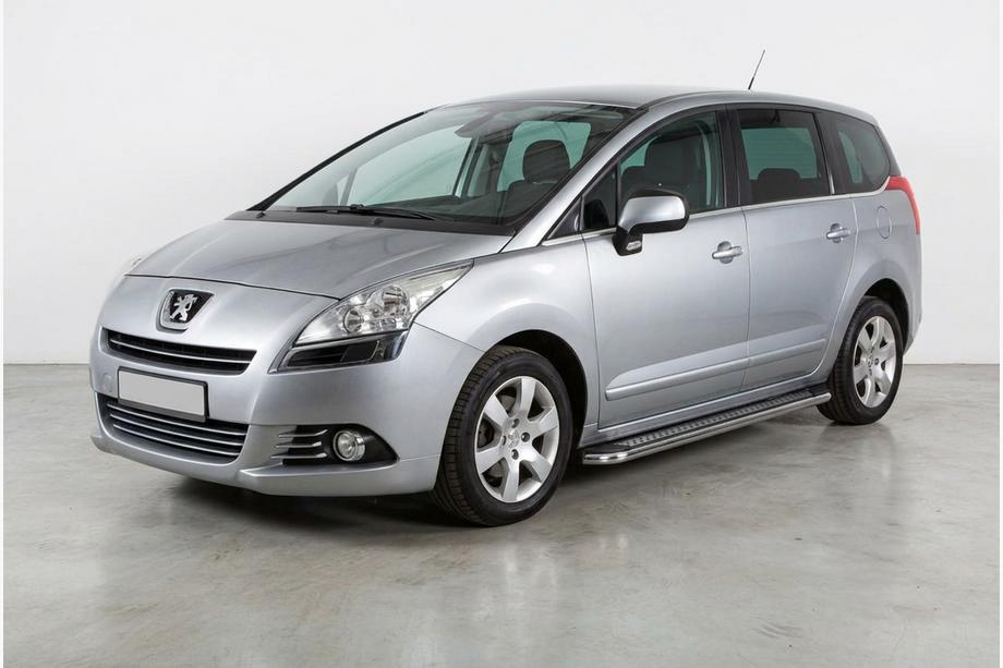 Peugeot 5008 2009-2016 Marchepieds Latéraux Maydos V2 (2 pcs, Aluminium & Inox) Image