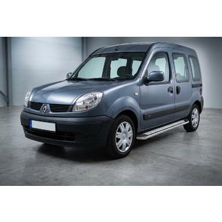 Marchepieds Latéraux Maydos V2 (2 pcs, Aluminium & Inox) Renault Kangoo 1998-2008 photo 1