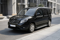 Mercedes Citan 2013-2021 Marchepieds Latéraux Maydos V2 (2 pcs, Aluminium & Inox) photo 1