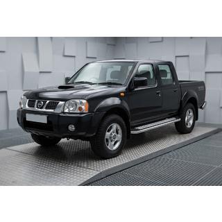 Marchepieds Latéraux Maydos V2 (2 pcs, Aluminium & Inox) Nissan NP300 1999-2015 photo 1