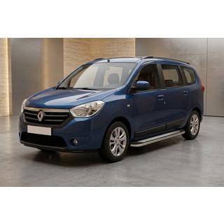 Marchepieds Latéraux Maydos V2 (2 pcs, Aluminium & Inox) Dacia Lodgy 2012-2022 photo 1