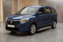 Renault Lodgy 2013-2022 Marchepieds Latéraux Maydos V2 (2 pcs, Aluminium & Inox) photo 1