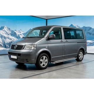 Marchepieds Latéraux Maydos V2 (2 pcs, Aluminium & Inox) Volkswagen T5 Caravelle 2004-2010 photo 1