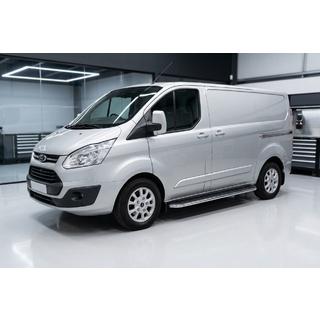 Marchepieds Latéraux Maydos V1 (2 pcs, Aluminium & Inox) Ford Custom 2013-2022 photo 1