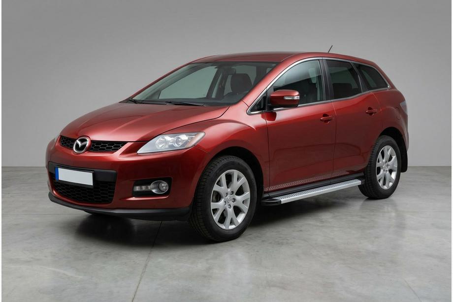 Mazda CX-7 2006-2012 Marchepieds Latéraux Maya V2 (2 pcs, Aluminium) Image