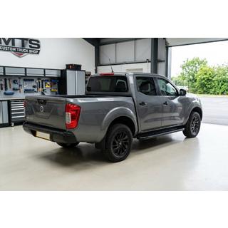 Marchepieds Latéraux Bosphore Black (2 pcs, Aluminium) Nissan Navara/NP300 2016- photo 1