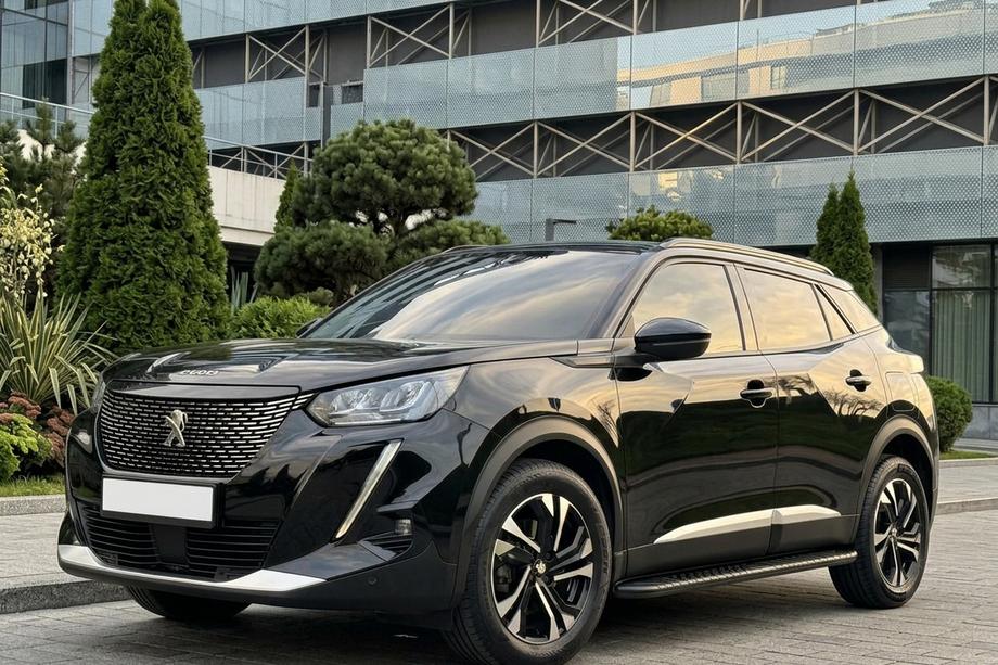 Peugeot 3008 2016-2023 Marchepieds Latéraux Bosphore Black (2 pcs, Aluminium) Image