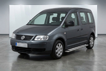 Volkswagen Caddy 2004-2010 Marchepieds Latéraux Maydos V2 (2 pcs, Aluminium & Inox) photo 1