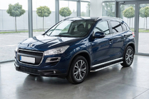 Peugeot 4008 2012-2017 Marchepieds Latéraux Maydos V1 (2 pcs, Aluminium & Inox) photo 1