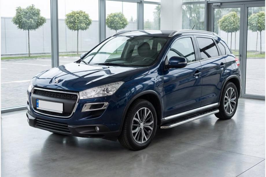 Peugeot 4008 2012-2017 Marchepieds Latéraux Maydos V1 (2 pcs, Aluminium & Inox) Image