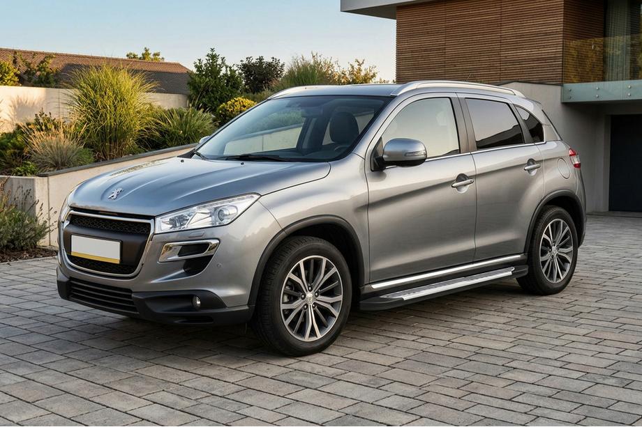 Peugeot 4008 2012-2017 Marchepieds Latéraux Line (2 pcs, Aluminium) Image