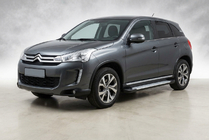 Citroen C-4 Aircross 2012-2017 Marchepieds Latéraux Type X5 (2 pcs, Aluminium) photo 1