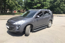 Peugeot 4007 2007-2013 Marchepieds Latéraux Tayga (2 pcs, Aluminium) photo 1