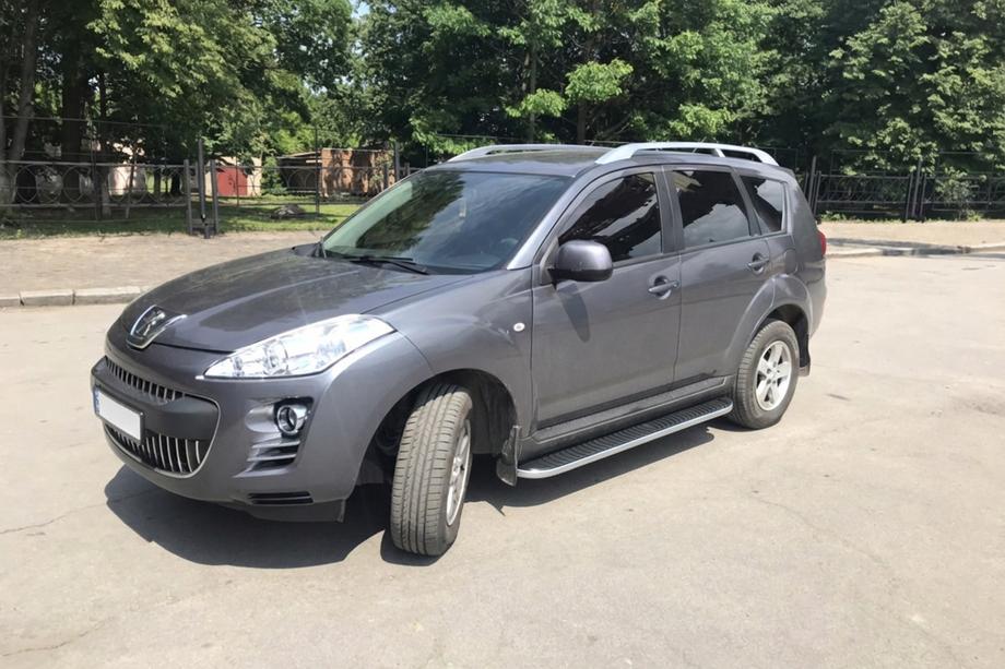 Peugeot 4007 2007-2013 Marchepieds Latéraux Tayga (2 pcs, Aluminium) Image