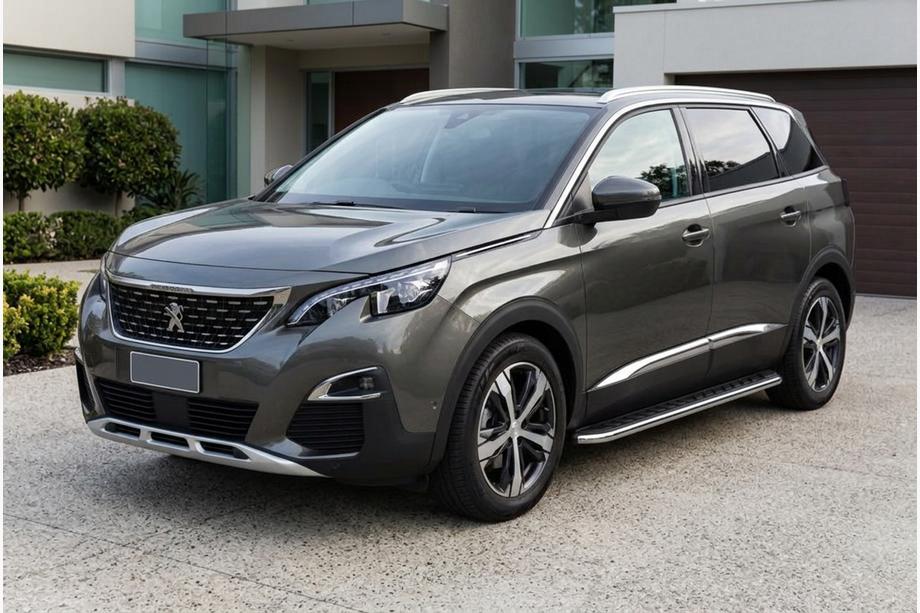 Peugeot 5008 2016-2023 Marchepieds Latéraux Maydos V1 (2 pcs, Aluminium & Inox) Image