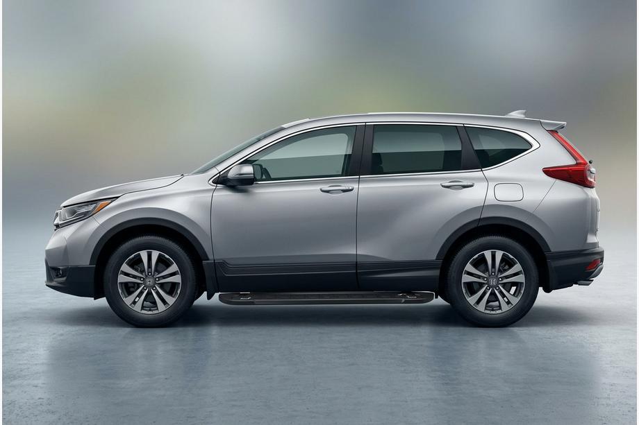 Honda CRV 2017-2022 Marchepieds Latéraux RedLine Black (2 pcs, Aluminium) Image