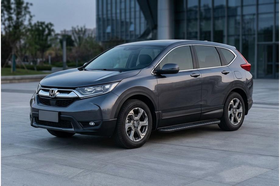 Honda CRV 2017-2022 Marchepieds Latéraux Bosphorus Black (2 pcs, Aluminium) Image