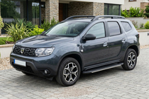 Renault Duster 2018-2024 Marchepieds Latéraux Bosphore Grey (2 pcs, Aluminium) photo 1