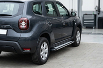 Renault Duster 2018-2024 Marchepieds Latéraux Rainbow (2 pcs, Aluminium) photo 1