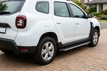 Renault Duster 2018-2024 Marchepieds Latéraux Maya V1 (2 pcs, Aluminium) photo 1
