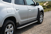 Renault Duster 2018-2024 Marchepieds Latéraux Maydos V1 (2 pcs, Aluminium) photo 1