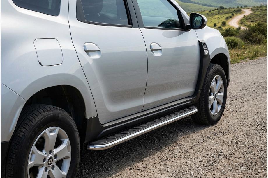 Renault Duster 2018-2024 Marchepieds Latéraux Maydos V1 (2 pcs, Aluminium) Image