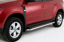 Renault Duster 2018-2024 Marchepieds Latéraux Maydos V2 (2 pcs, Aluminium) photo 1