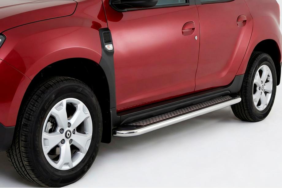 Renault Duster 2018-2024 Marchepieds Latéraux Maydos V2 (2 pcs, Aluminium) Image