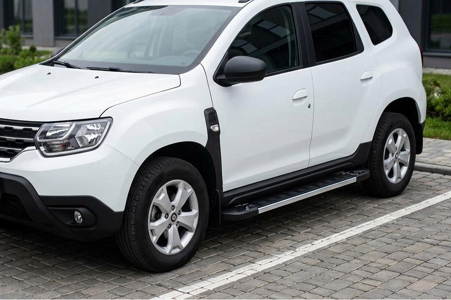 Dacia Duster 2018-2024 Marchepieds Latéraux RedLine V1 (2 pcs, Aluminium) Image