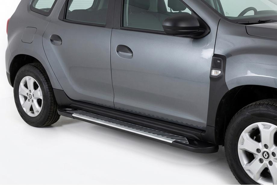 Dacia Duster 2018-2024 Marchepieds Latéraux Line (2 pcs, Aluminium) Image