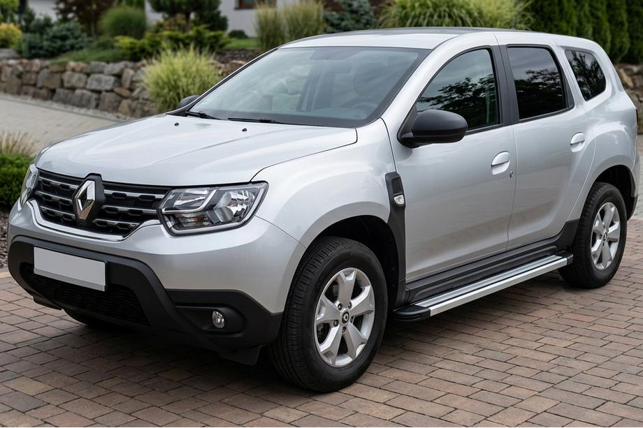 Dacia Duster 2018-2024 Marchepieds Latéraux Maya V4 (2 pcs, Aluminium) Image