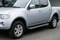 Fiat Fullback 2016- Marchepieds Latéraux BlackLine (2 pcs, Aluminium) photo 1