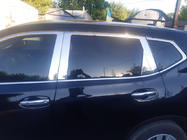 Nissan X-trail T32/Rogue 2014-2021 Couvre-montants chromés (acier inoxydable) photo 3