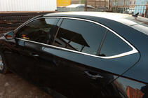 Skoda Superb 2015-2024 Contour complet de vitres en acier inoxydable photo 1