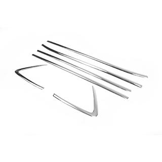 Baguettes inférieures de vitres inox (6 pcs) photo 3